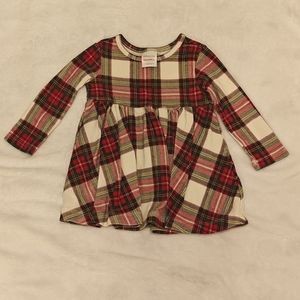 Hanna Andersson Plaid Christmas Dress, SZ 12-18 Months